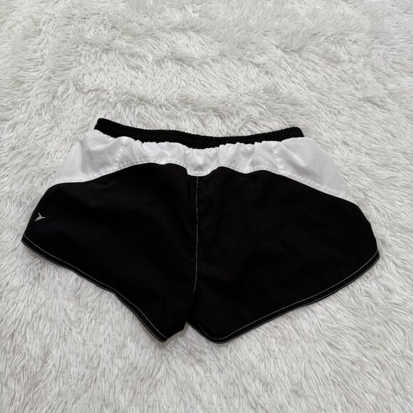 Women Old Navy Lightweight Performance Running Shorts Black White Extra Small - Picture 7 of 7